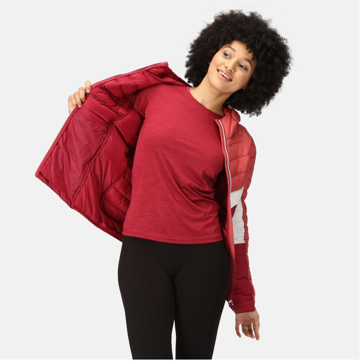 Regatta Harrock II Steppjacke / Winterjacke Damen mit Kapuze