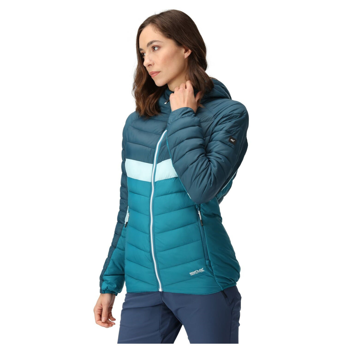 Regatta Harrock II Steppjacke / Winterjacke Damen mit Kapuze