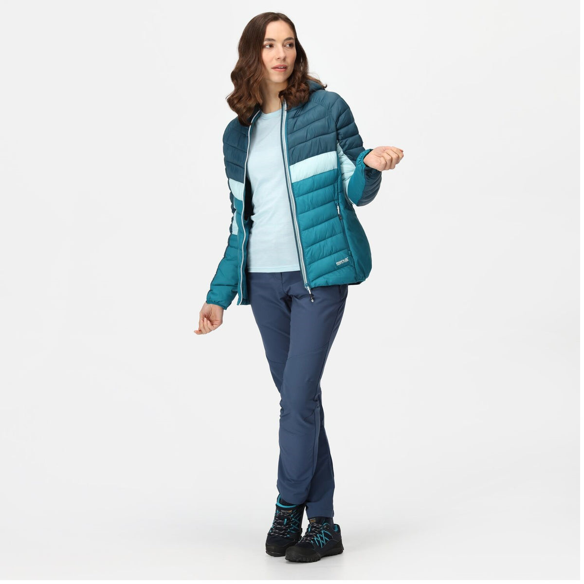 Regatta Harrock II Steppjacke / Winterjacke Damen mit Kapuze
