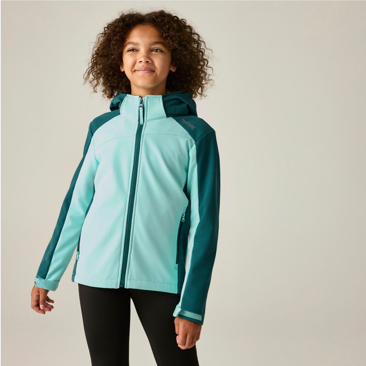 Regatta Softshelljacke Kinder mit Kapuze