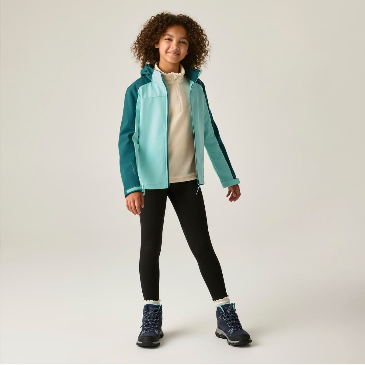 Regatta Softshelljacke Kinder mit Kapuze