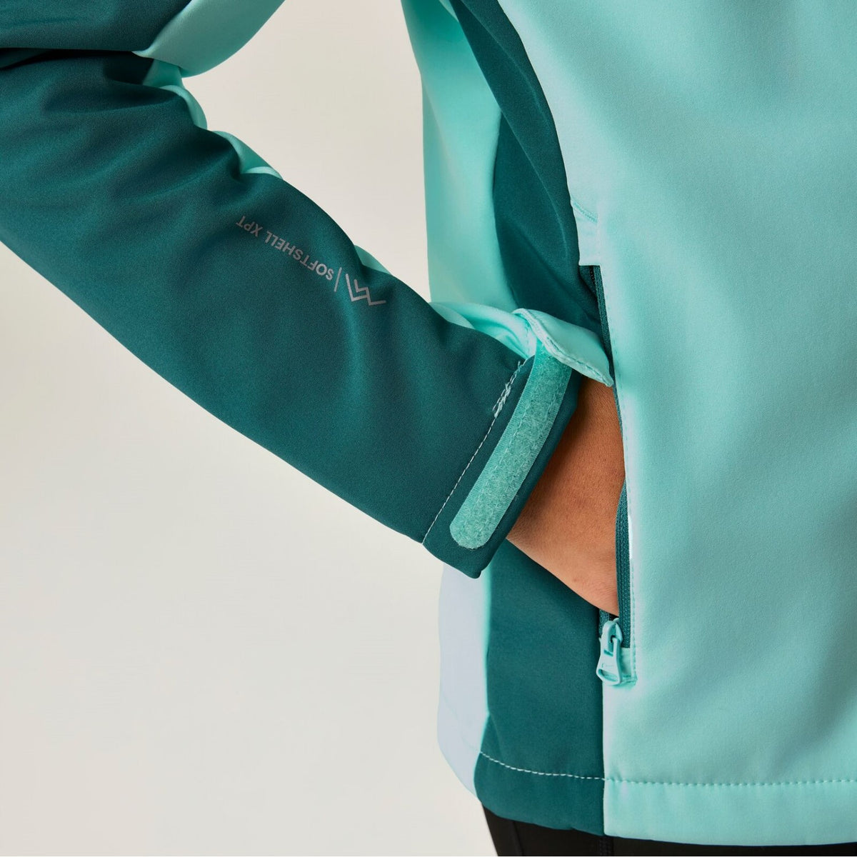 Regatta Softshelljacke Kinder mit Kapuze