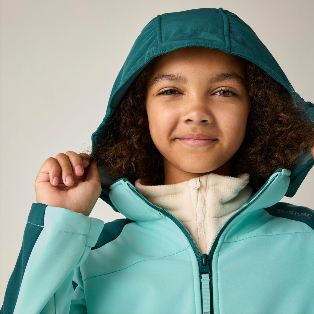 Regatta Softshelljacke Kinder mit Kapuze