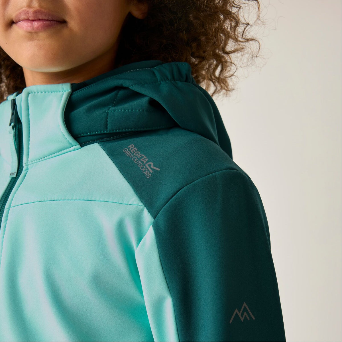 Regatta Softshelljacke Kinder mit Kapuze
