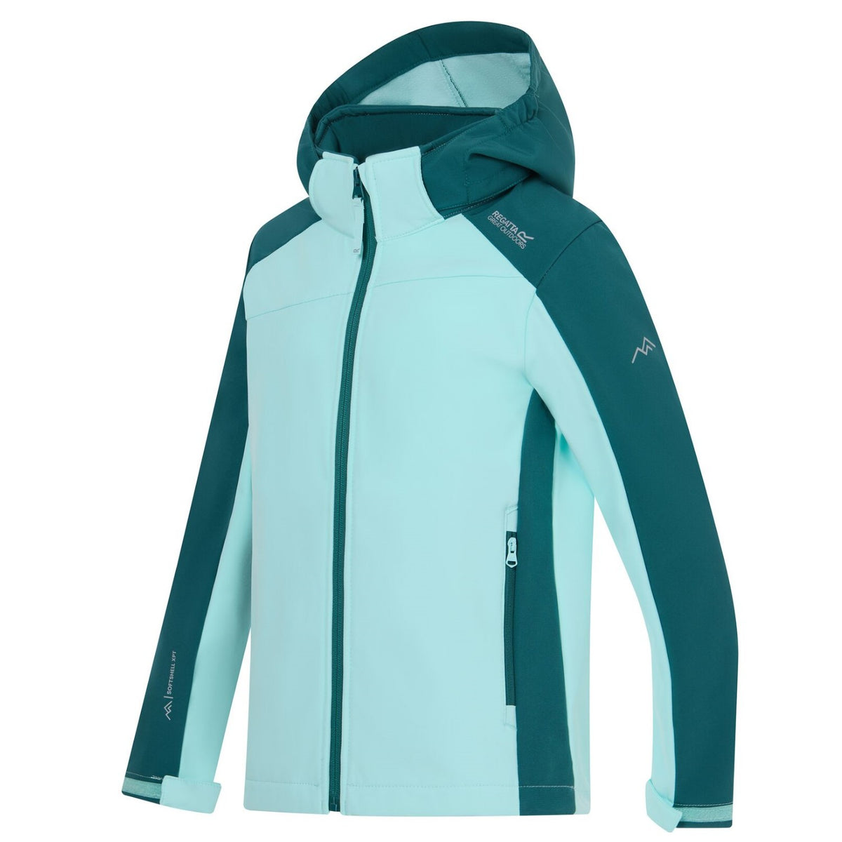 Regatta Softshelljacke Kinder mit Kapuze