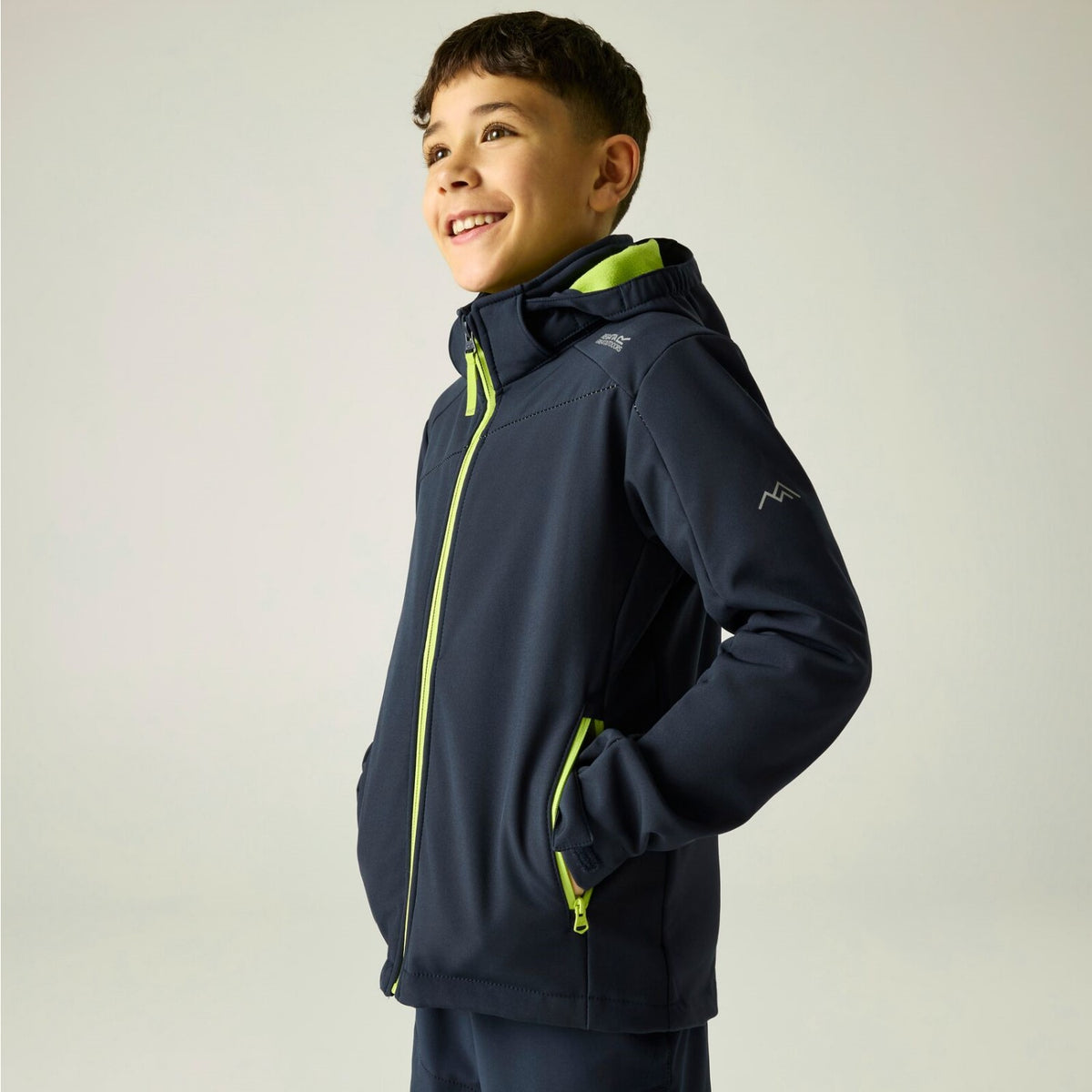 Regatta Softshelljacke Kinder mit Kapuze