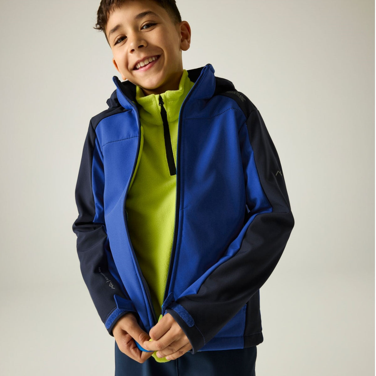 Regatta Softshelljacke Kinder mit Kapuze