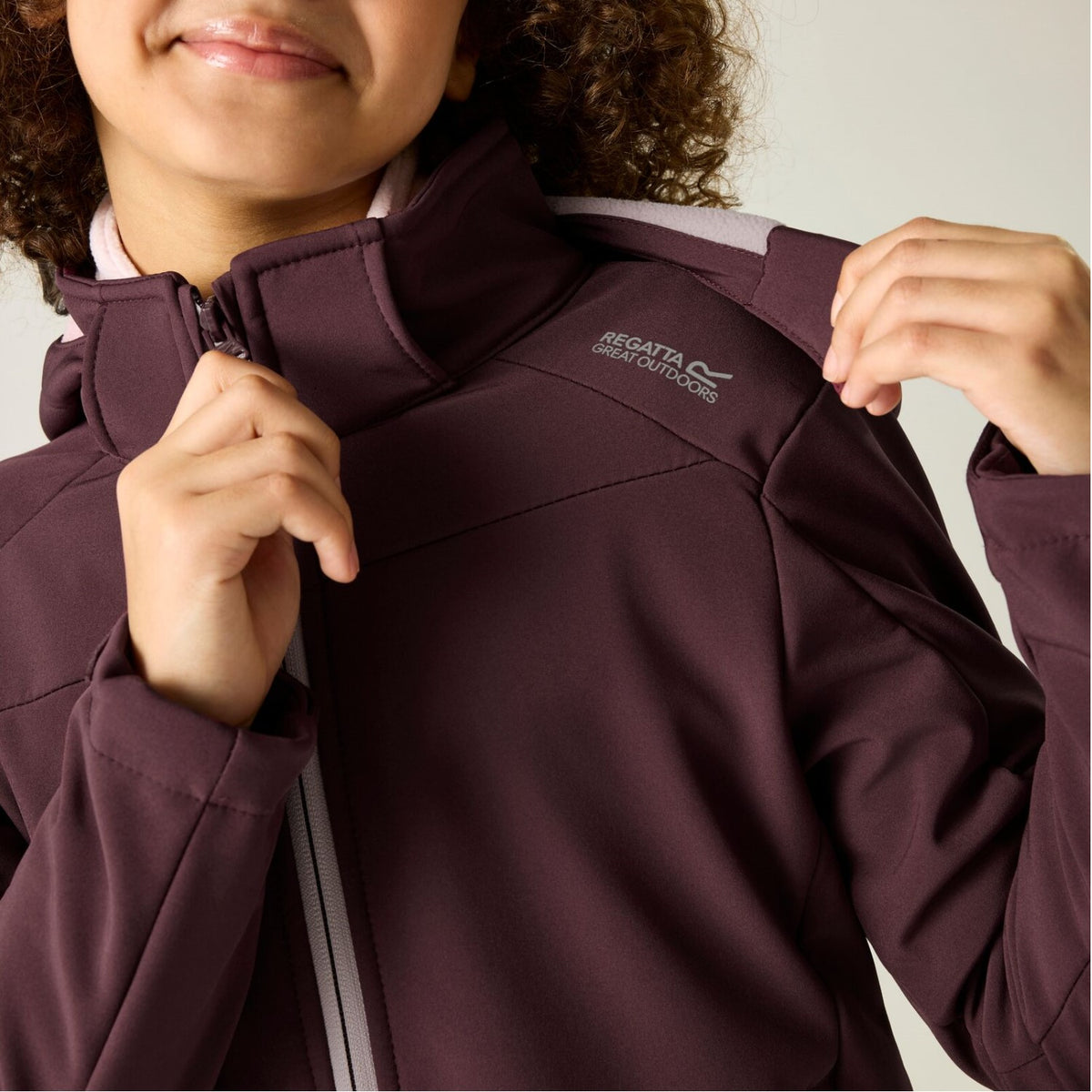 Regatta Softshelljacke Kinder mit Kapuze