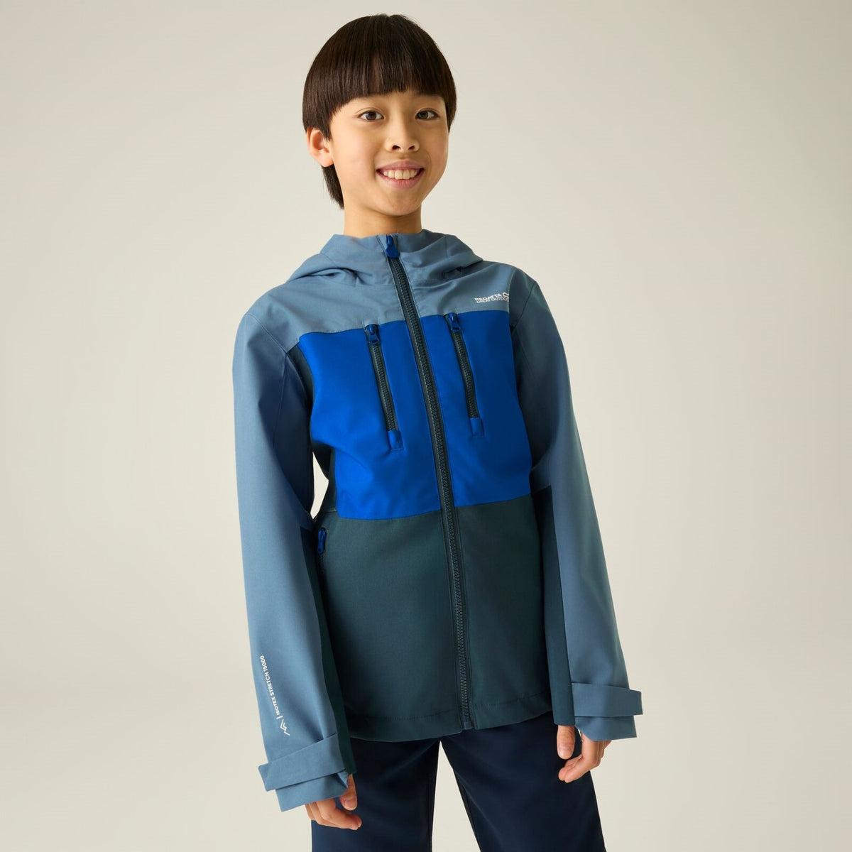 Regatta Highton Outdoorjacke Kinder Wasserdicht mit versiegelten Nähten