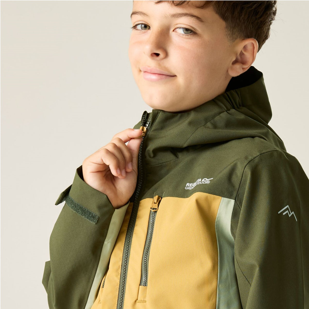 Regatta Highton Outdoorjacke Kinder Wasserdicht mit versiegelten Nähten