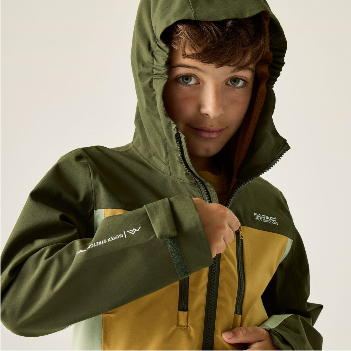 Regatta Highton Outdoorjacke Kinder Wasserdicht mit versiegelten Nähten