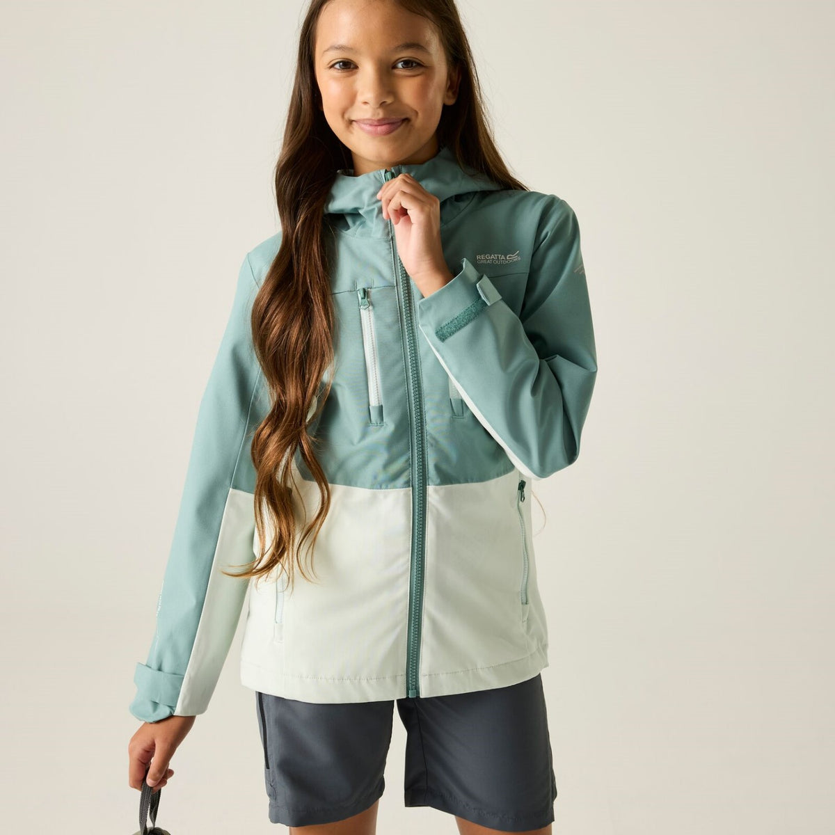 Regatta Highton Outdoorjacke Kinder Wasserdicht mit versiegelten Nähten