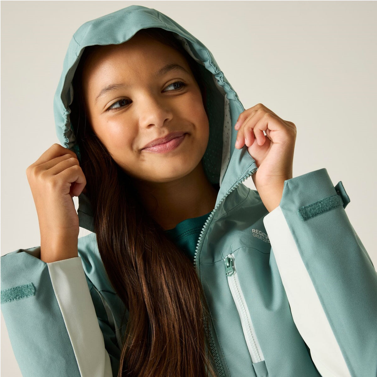 Regatta Highton Outdoorjacke Kinder Wasserdicht mit versiegelten Nähten