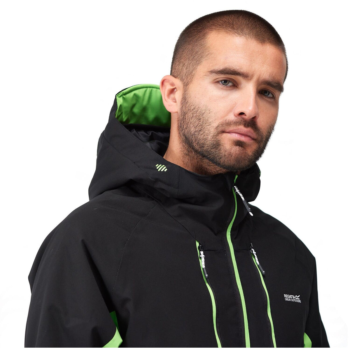 Regatta Highton Padded Stretch III Outdoorjacke Herren Wasserdicht mit versiegelten Nähten