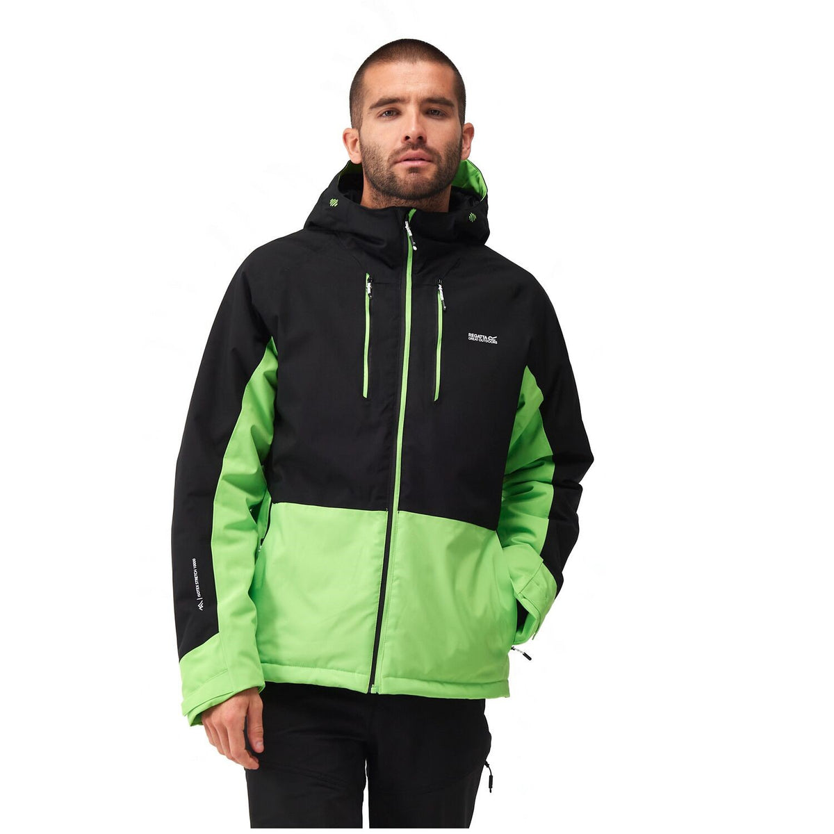 Regatta Highton Padded Stretch III Outdoorjacke Herren Wasserdicht mit versiegelten Nähten