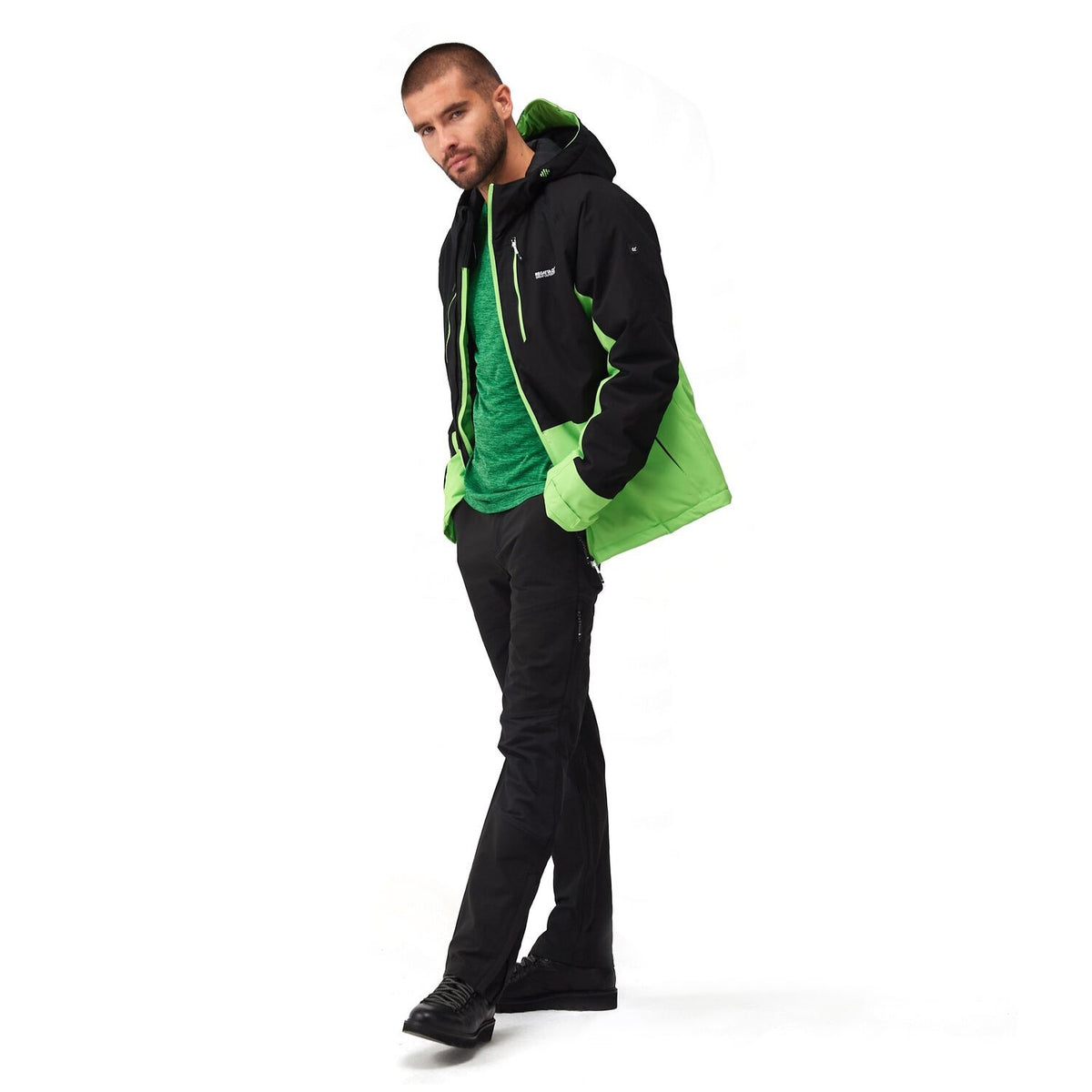 Regatta Highton Padded Stretch III Outdoorjacke Herren Wasserdicht mit versiegelten Nähten