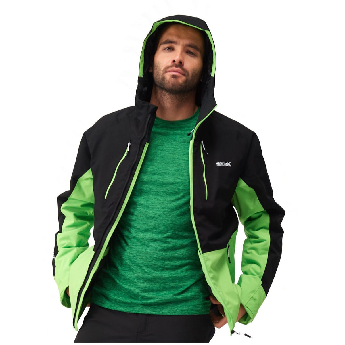 Regatta Highton Padded Stretch III Outdoorjacke Herren Wasserdicht mit versiegelten Nähten