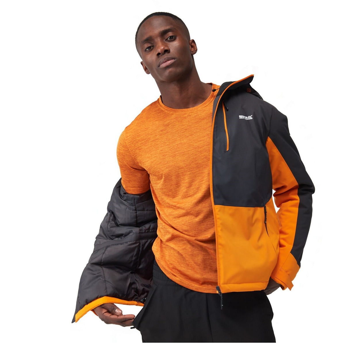 Regatta Highton Padded Stretch III Outdoorjacke Herren Wasserdicht mit versiegelten Nähten