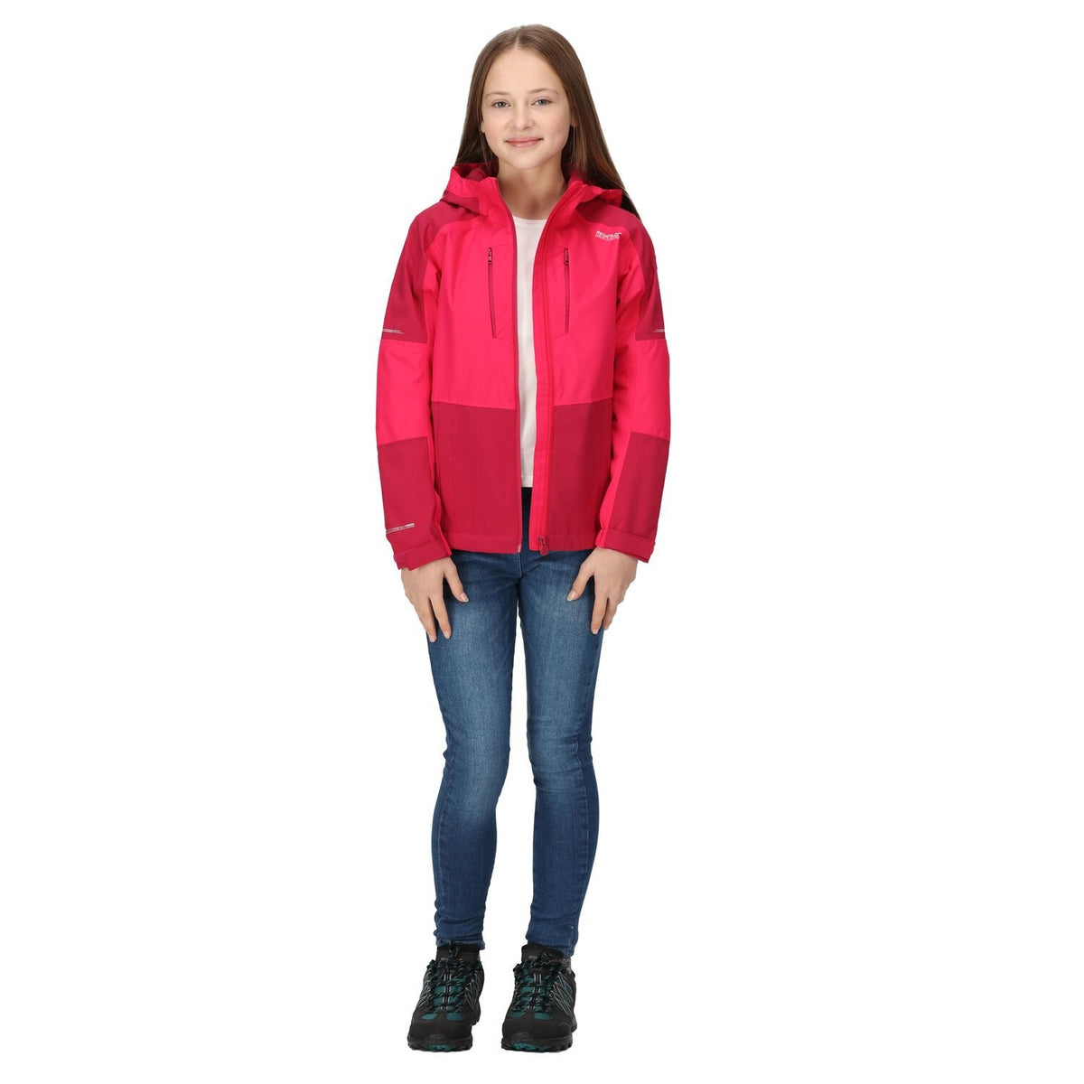 Regatta Highton V Outdoorjacke Kinder Wasserdicht mit versiegelten Nähten