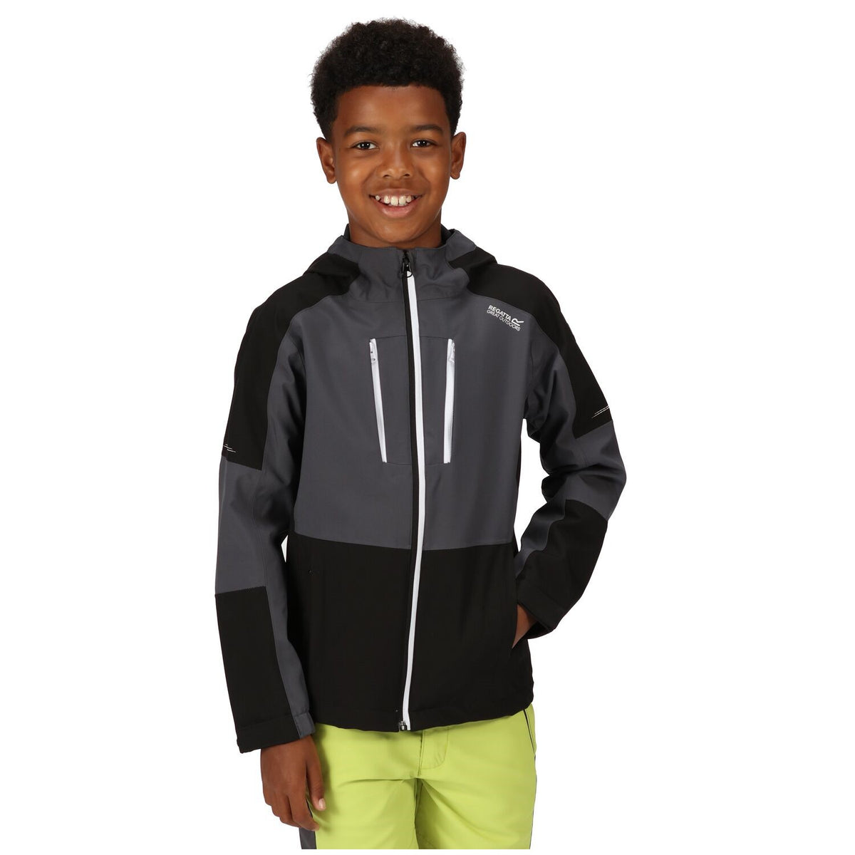 Regatta Highton V Outdoorjacke Kinder Wasserdicht mit versiegelten Nähten