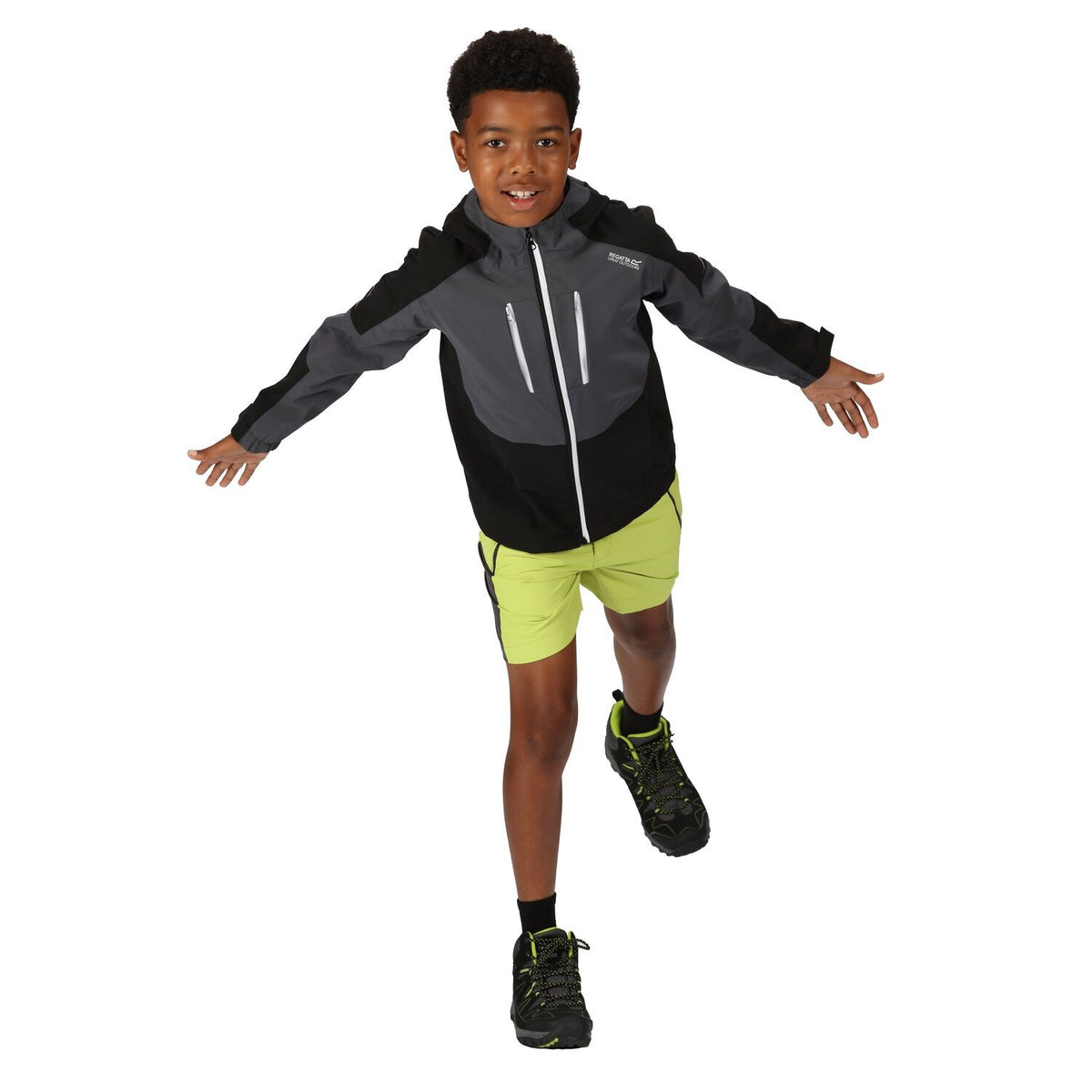 Regatta Highton V Outdoorjacke Kinder Wasserdicht mit versiegelten Nähten