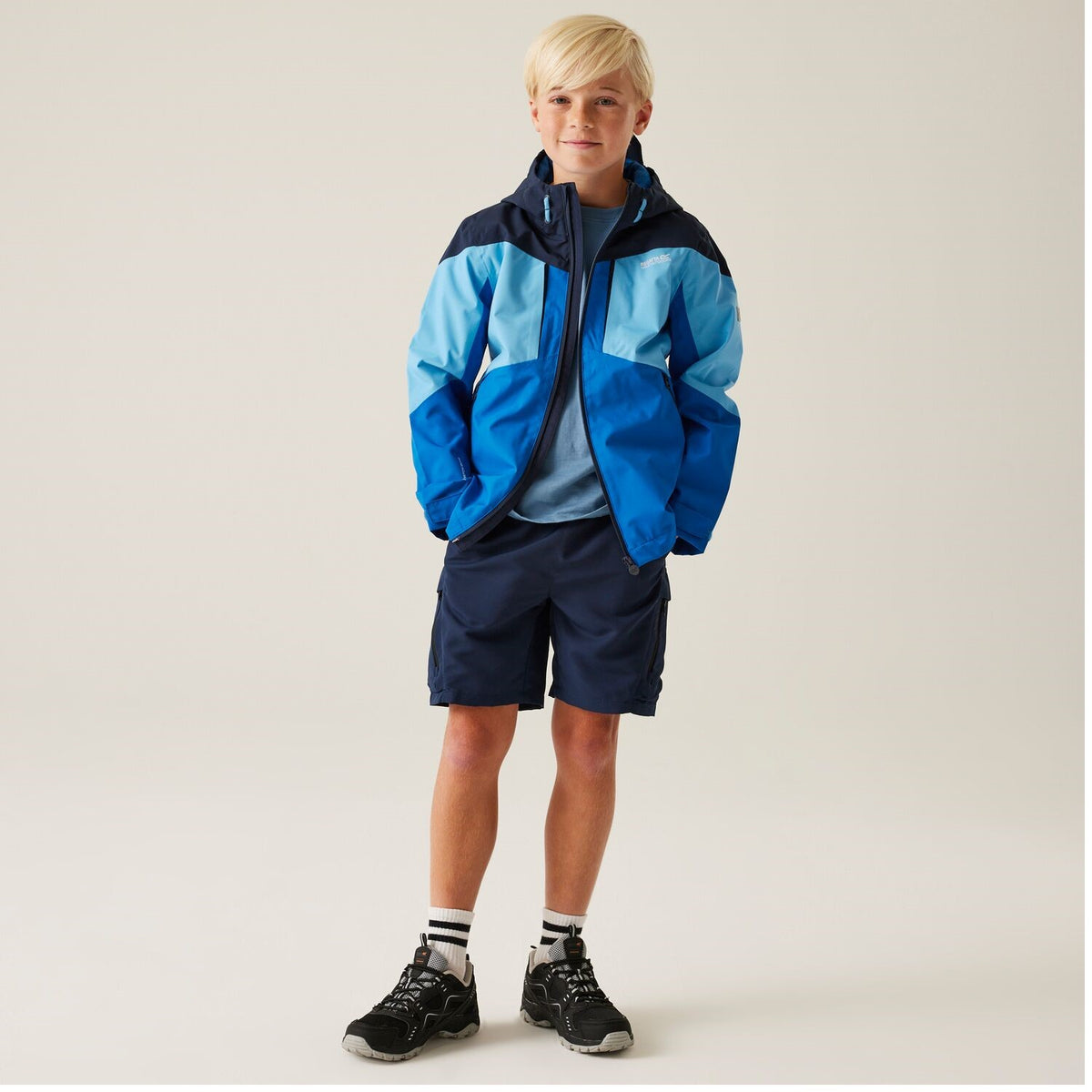 Regatta Highton VI Outdoorjacke Kinder Wasserdicht mit versiegelten Nähten