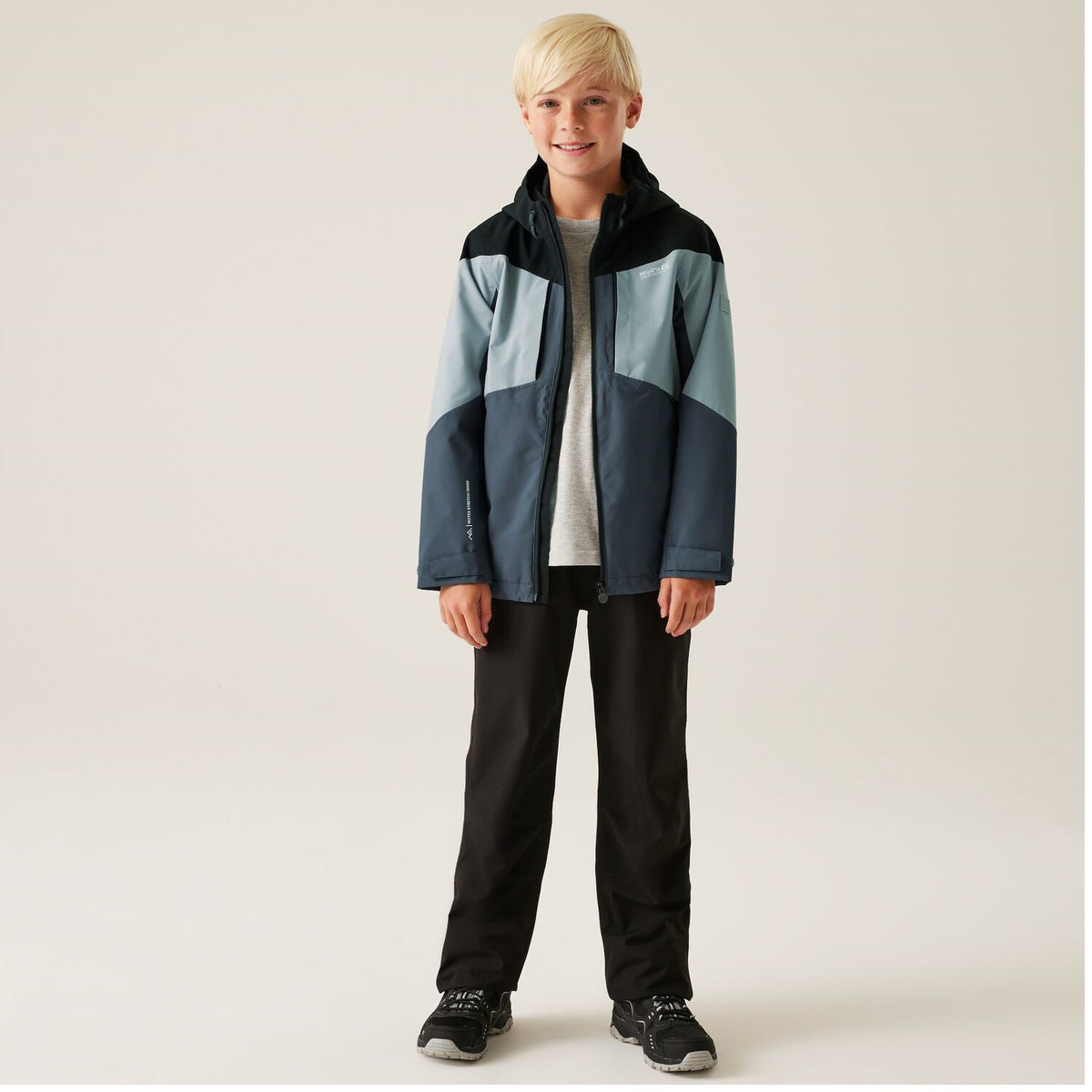 Regatta Highton VI Outdoorjacke Kinder Wasserdicht mit versiegelten Nähten
