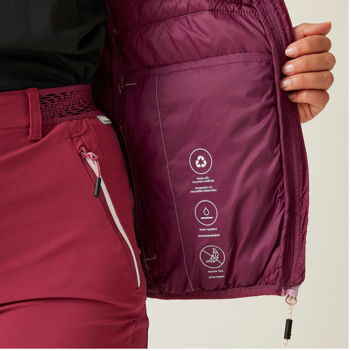 Regatta Hillpack IV Steppjacke für Damen mit Kapuze