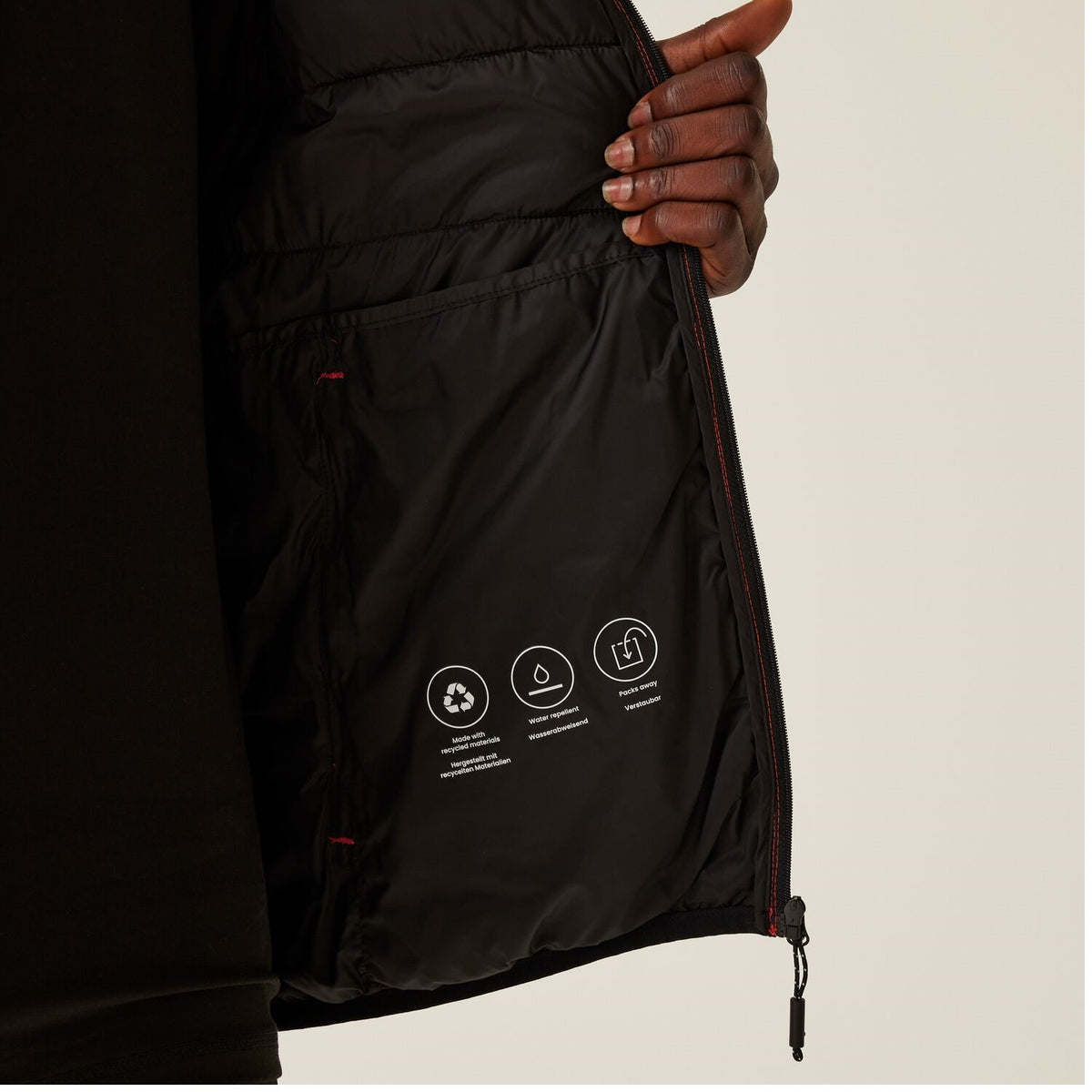 Regatta Hillpack III Steppjacke für Herren mit Kapuze