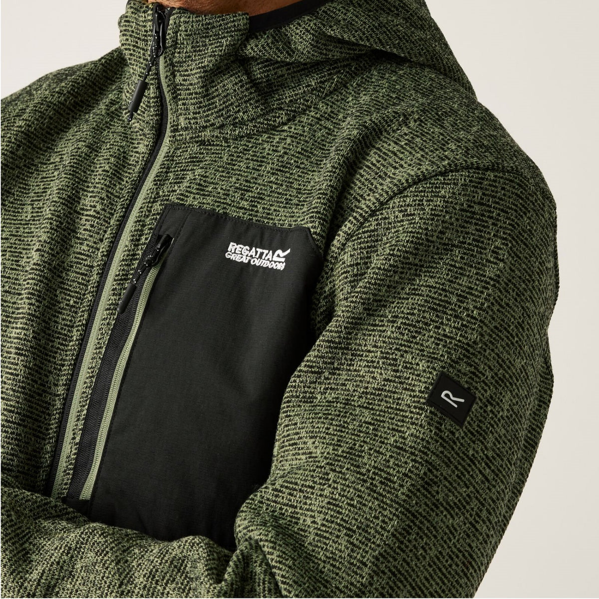Regatta Newhill Strickfleecejacke Herren mit Kapuze