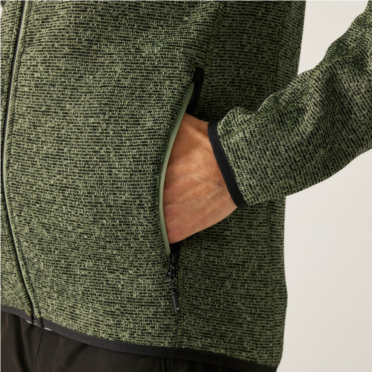 Regatta Newhill Strickfleecejacke Herren mit Kapuze
