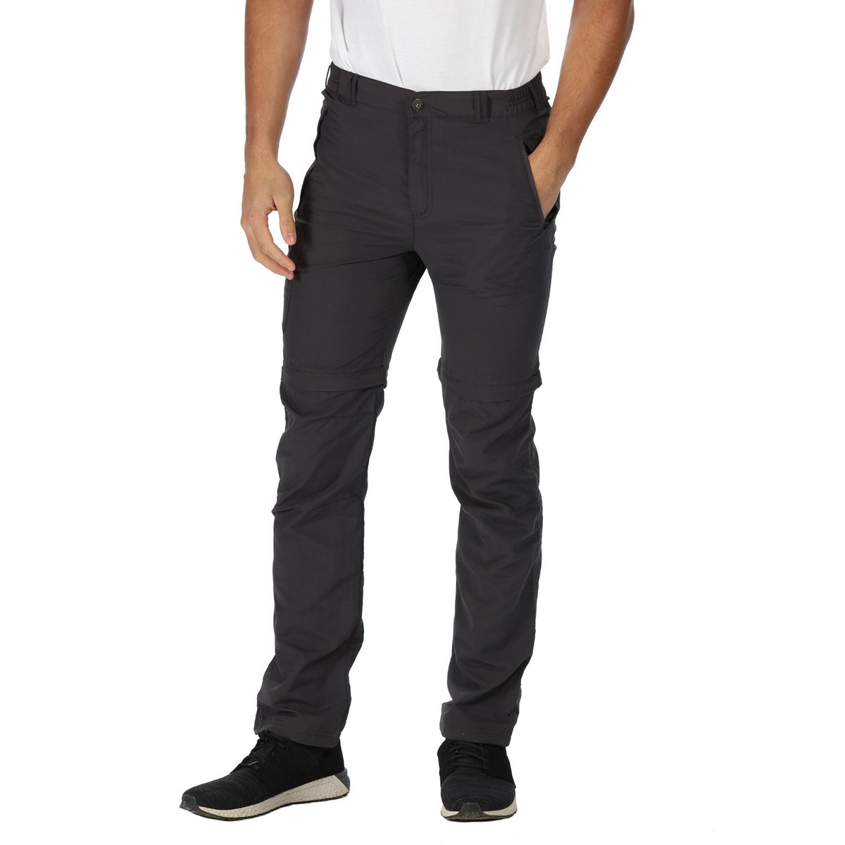 Regatta Zip Off Hose Herren Outdoorhose mit wasserabweisendem Material