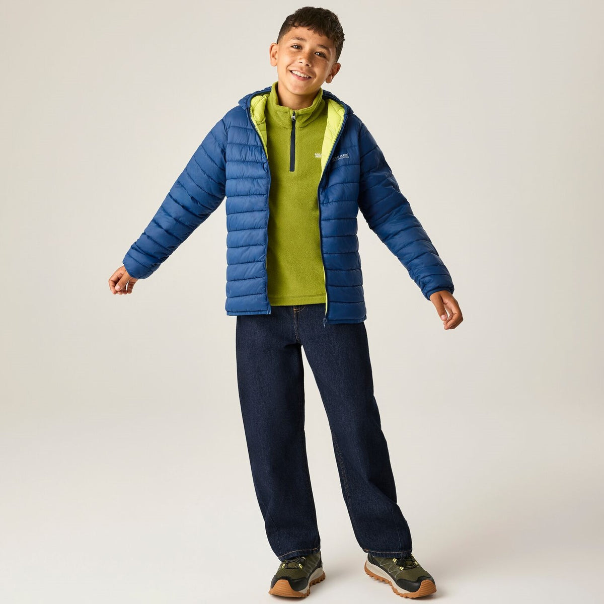 Regatta Marizion Baffle-Jacke mit Kapuze für Kinder