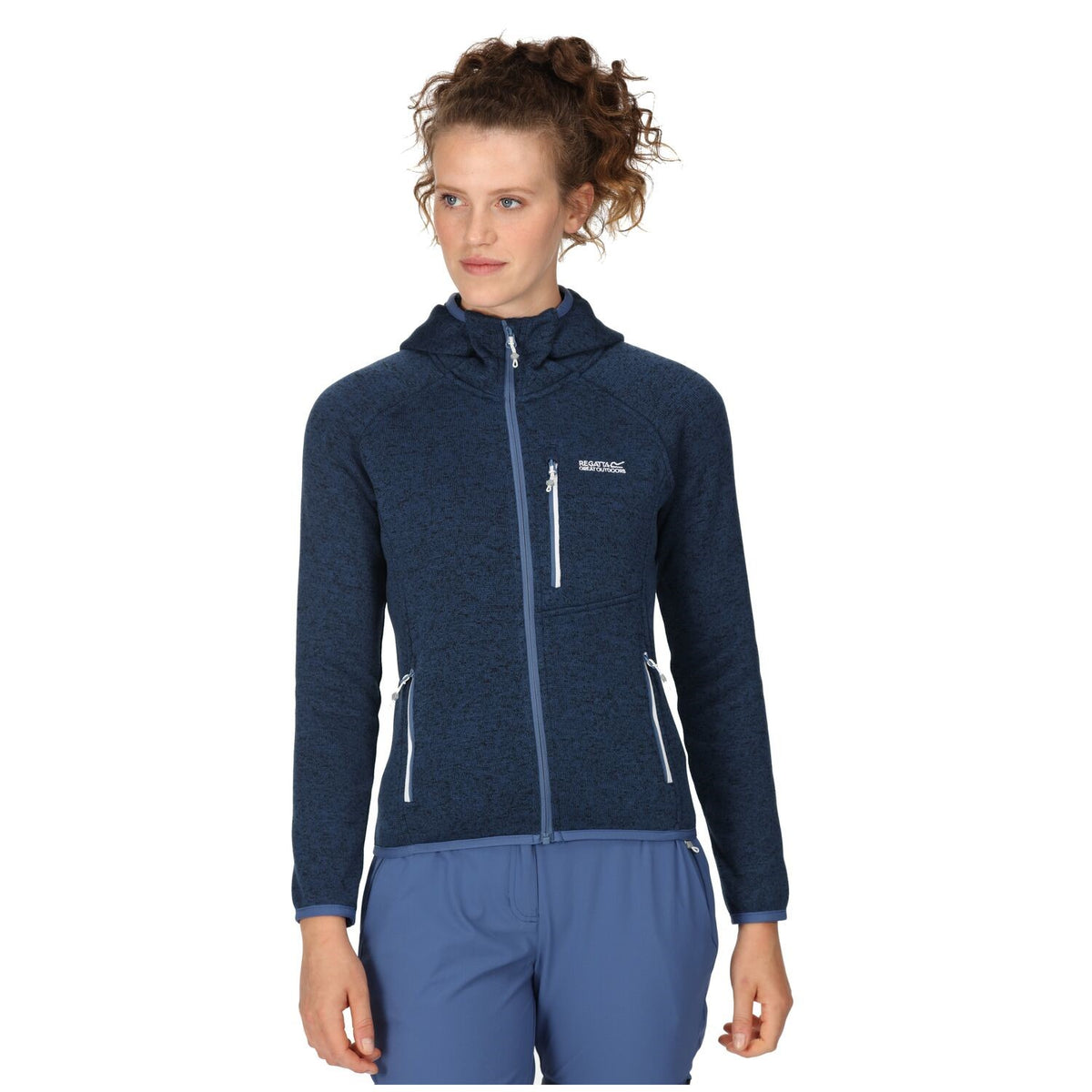 Regatta Hood Newhill Strickfleecejacke Damen mit Kapuze