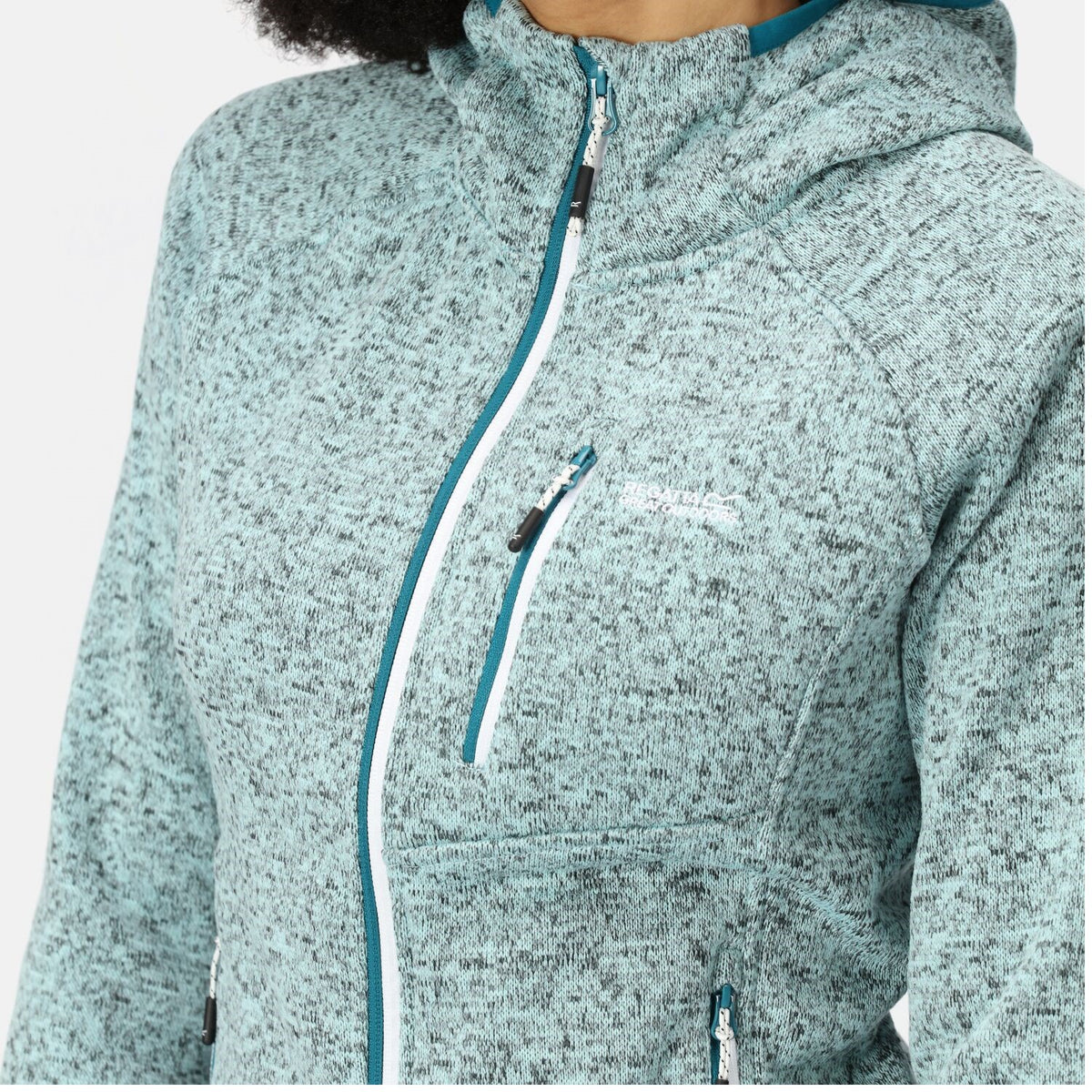 Regatta Hood Newhill Strickfleecejacke Damen mit Kapuze