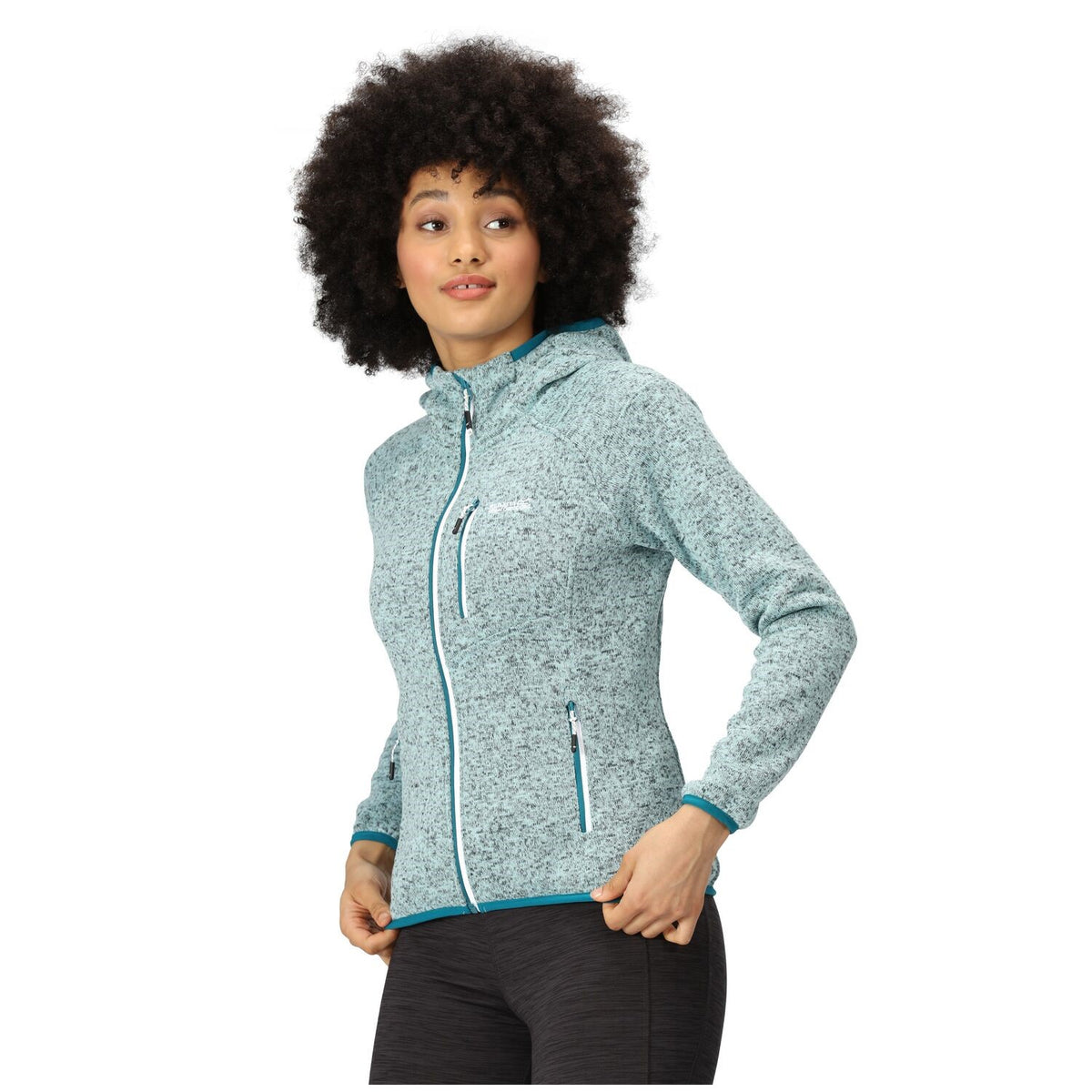 Regatta Hood Newhill Strickfleecejacke Damen mit Kapuze