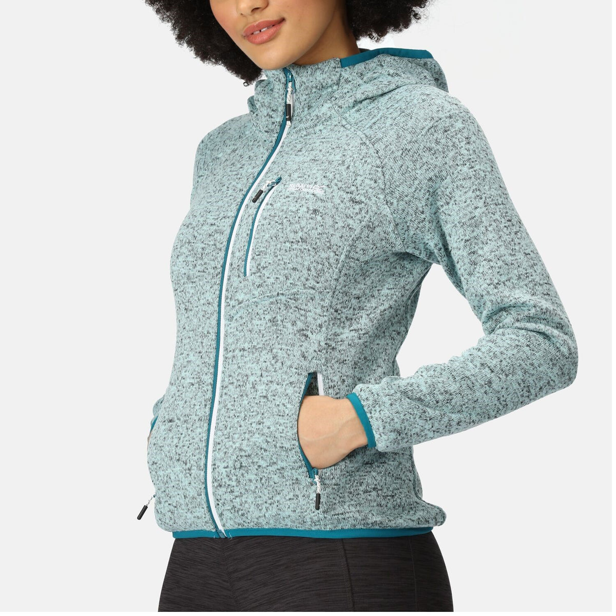 Regatta Hood Newhill Strickfleecejacke Damen mit Kapuze