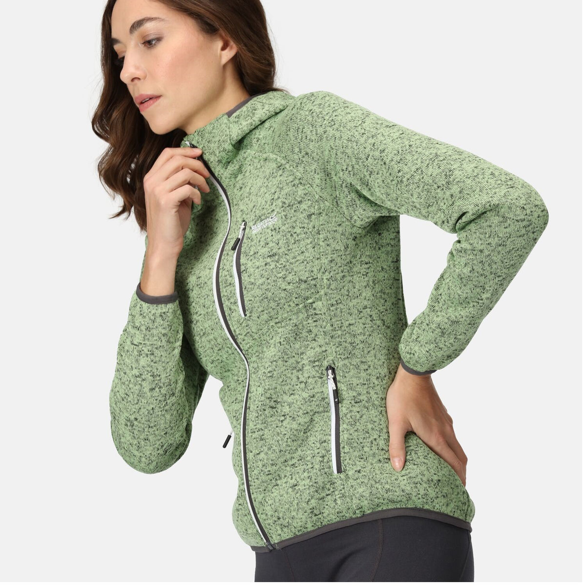 Regatta Hood Newhill Strickfleecejacke Damen mit Kapuze