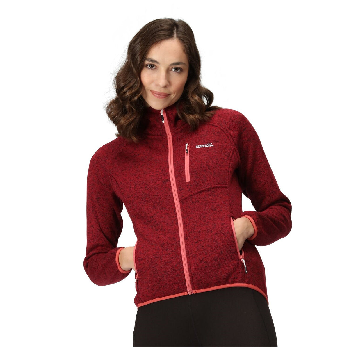 Regatta Hood Newhill Strickfleecejacke Damen mit Kapuze