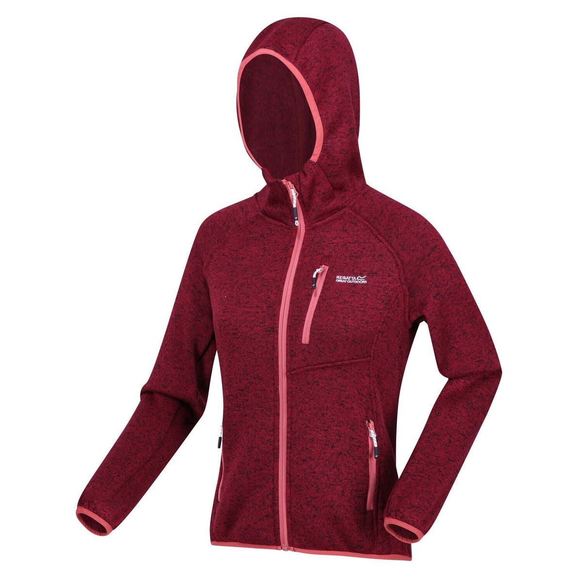 Regatta Hood Newhill Strickfleecejacke Damen mit Kapuze