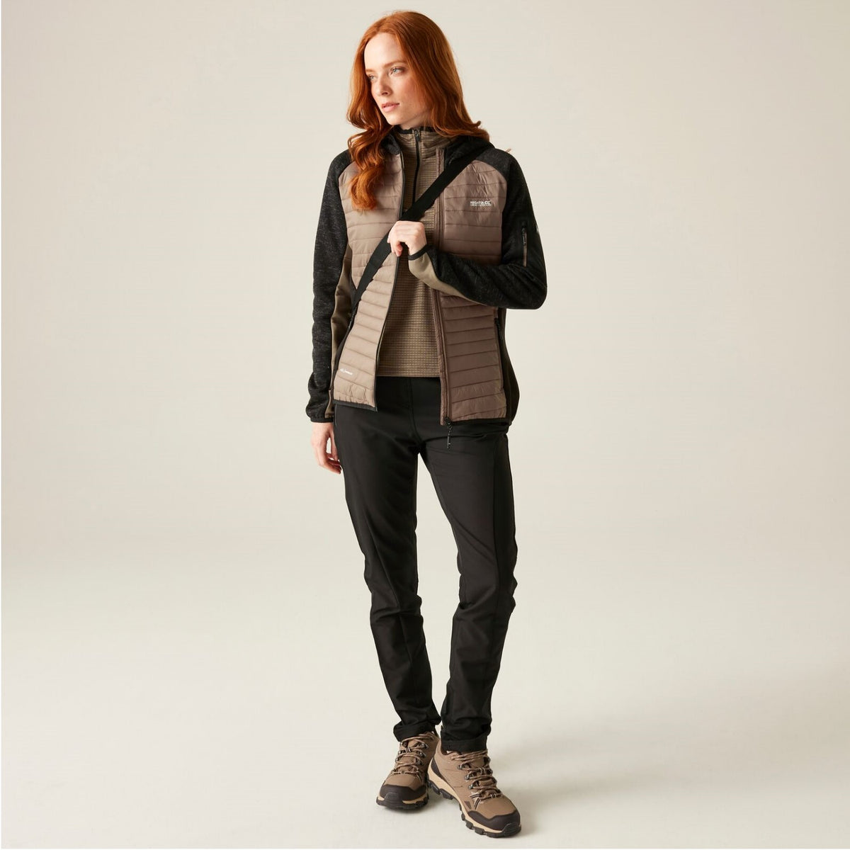 Regatta Strickfleece Hybrid Jacke für Damen Newhill