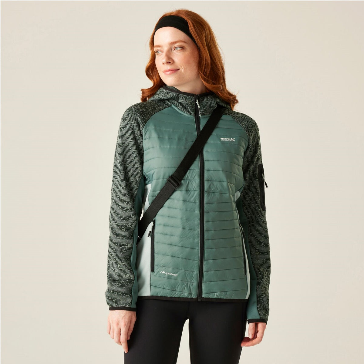 Regatta Strickfleece Hybrid Jacke für Damen Newhill