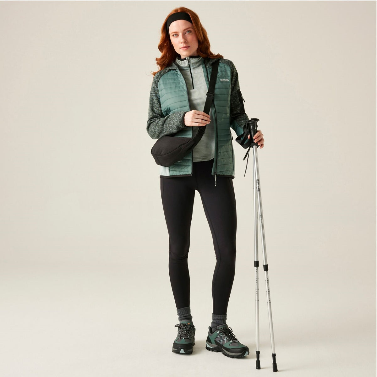 Regatta Strickfleece Hybrid Jacke für Damen Newhill
