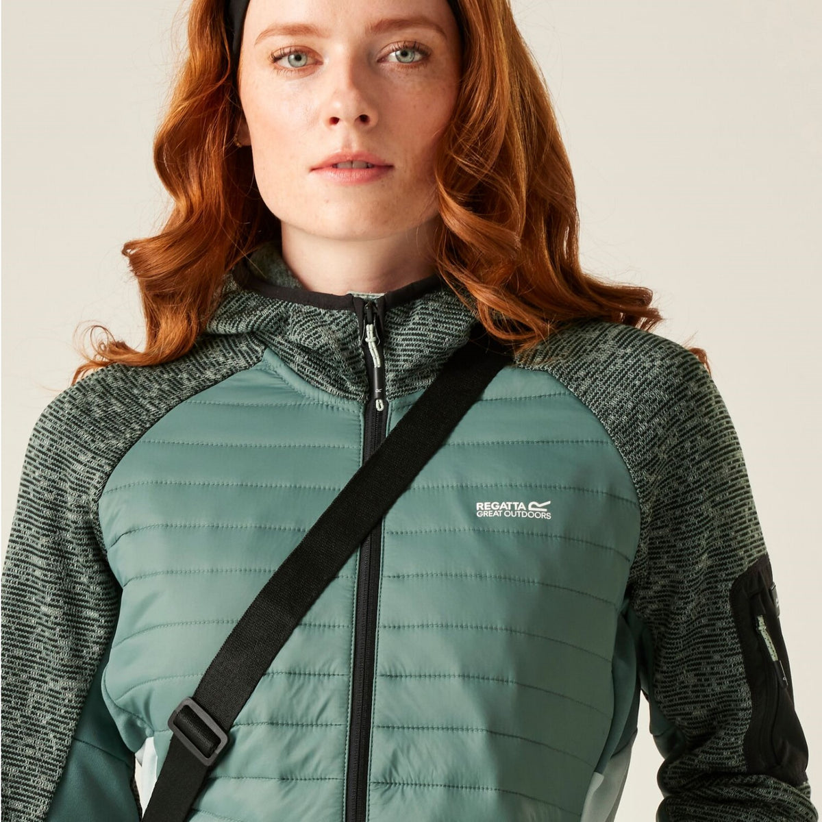 Regatta Strickfleece Hybrid Jacke für Damen Newhill