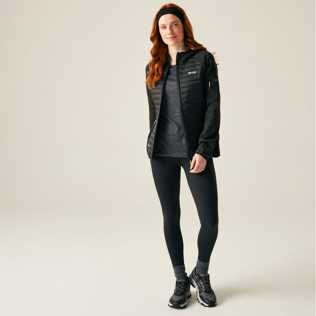 Regatta Strickfleece Hybrid Jacke für Damen Newhill