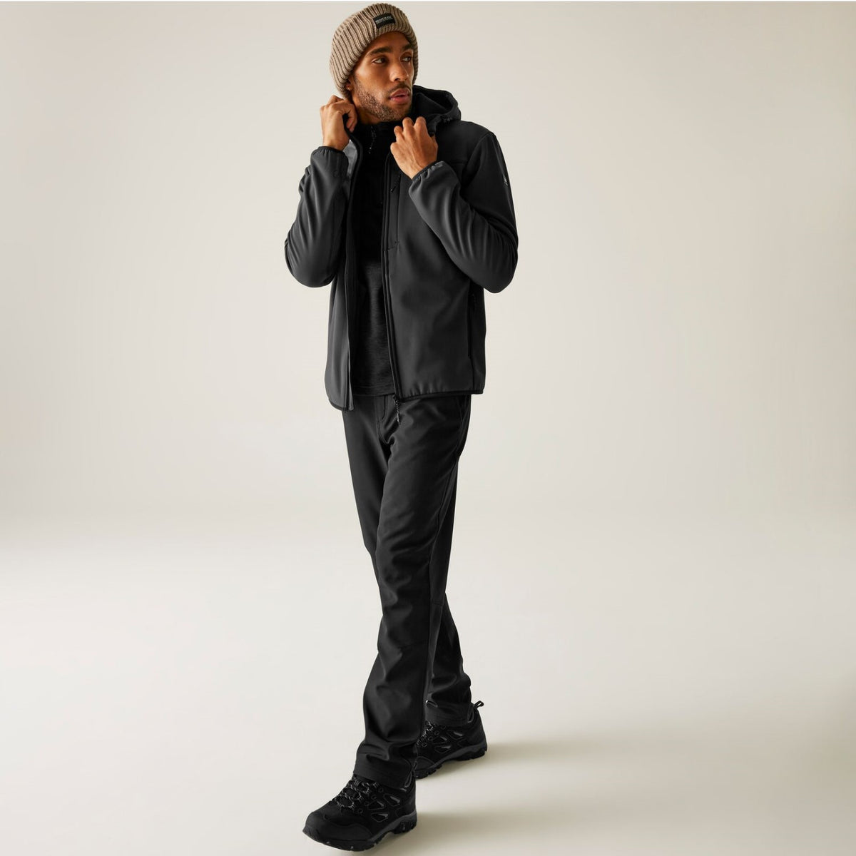 Regatta Softshelljacke Ossek Herren mit Kapuze