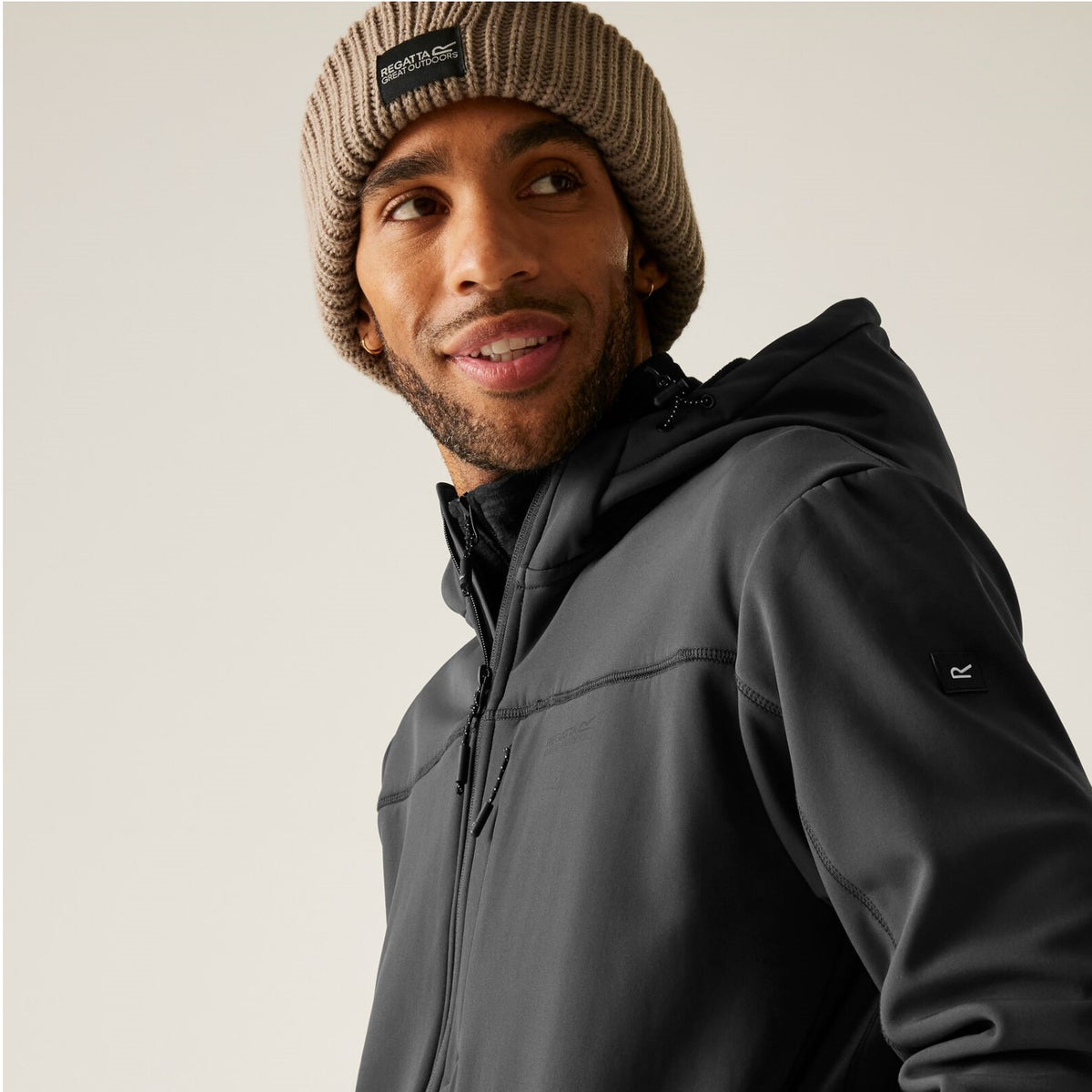 Regatta Softshelljacke Ossek Herren mit Kapuze