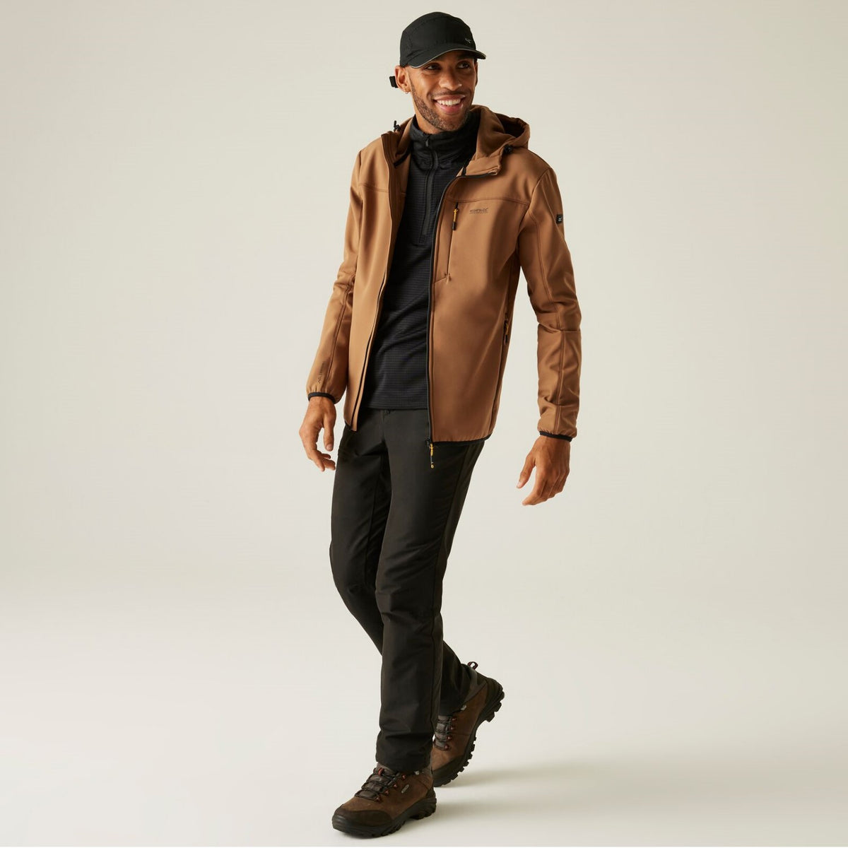 Regatta Softshelljacke Ossek Herren mit Kapuze