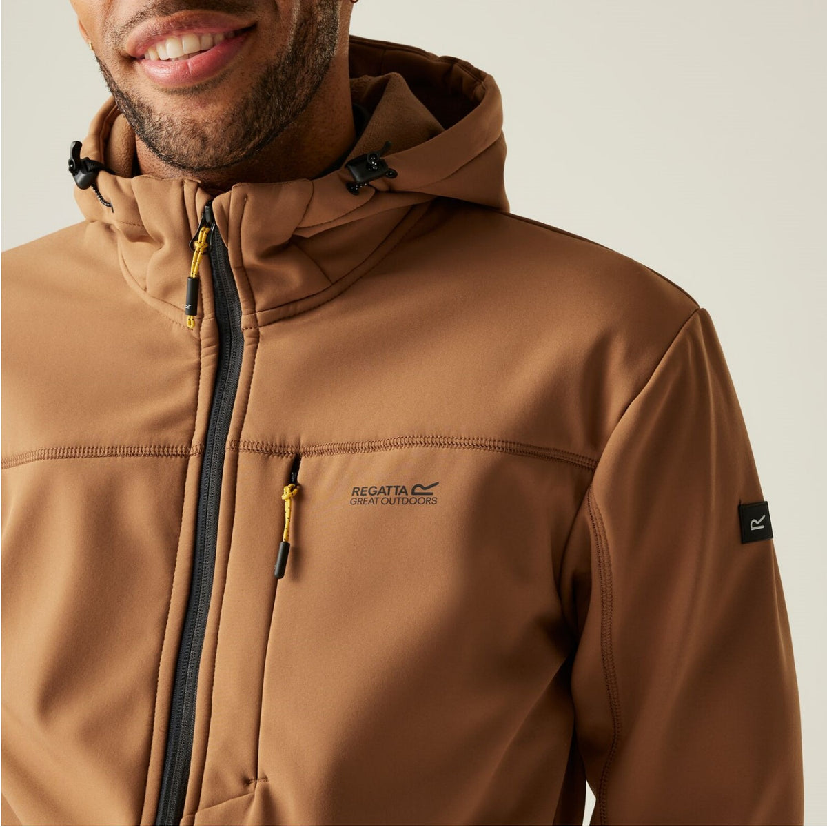 Regatta Softshelljacke Ossek Herren mit Kapuze