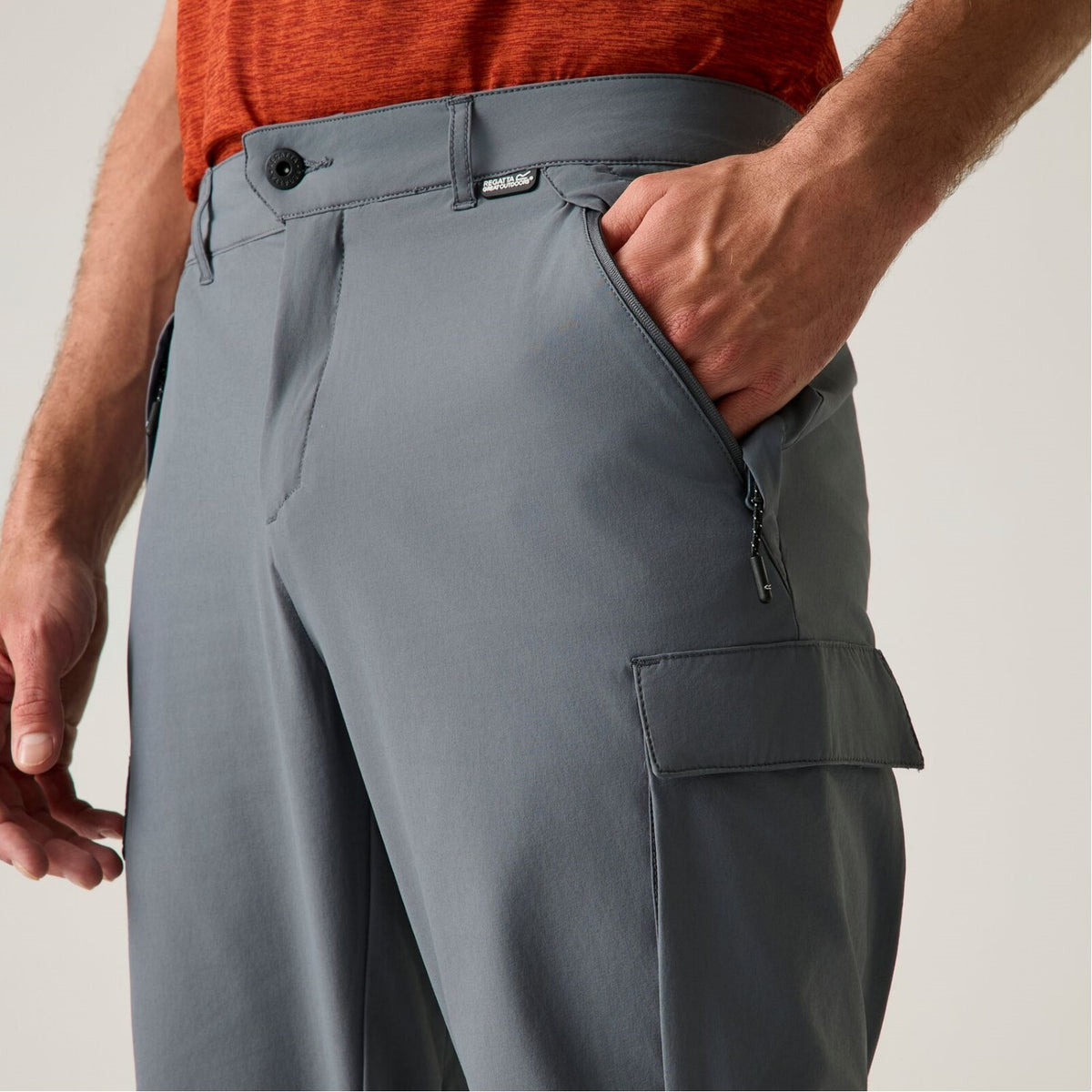 Regatta Outdoorhose Sommer Questra Cargohose für Herren (Insektenabweisend)